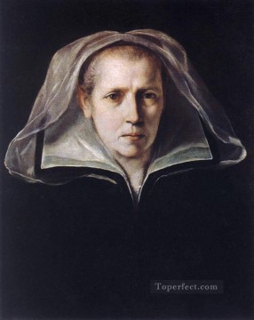  artist Painting - Portrait of the Artists Mother Baroque Guido Reni
